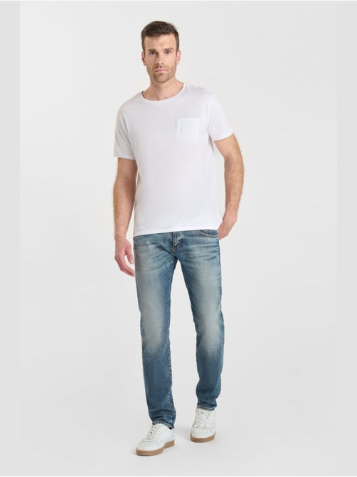 Jeans slim elástica 700/11, largo 34 - Kiabi