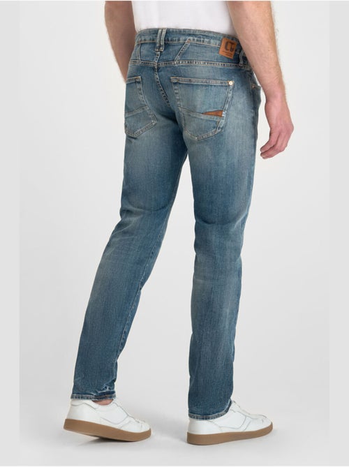 Jeans slim elástica 700/11, largo 34 - Kiabi