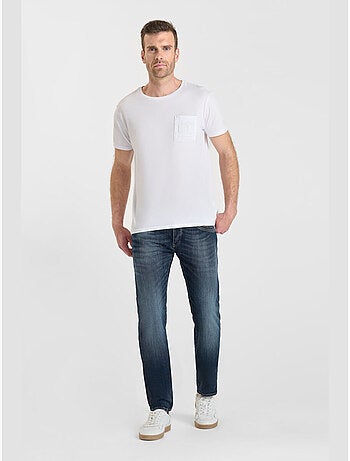 Jeans slim elástica 700/11, largo 34