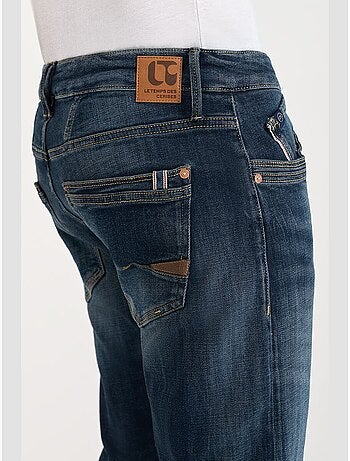 Jeans slim elástica 700/11, largo 34