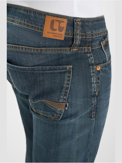 Jeans slim elástica 700/11, largo 34 - Kiabi Jeans slim elástica 700/11, largo 34 - Kiabi