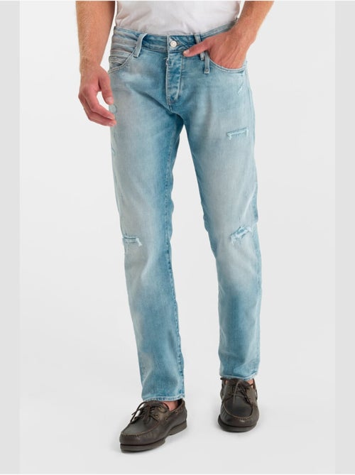 Jeans slim elástica 700/11, largo 34 - Kiabi Jeans slim elástica 700/11, largo 34 - Kiabi