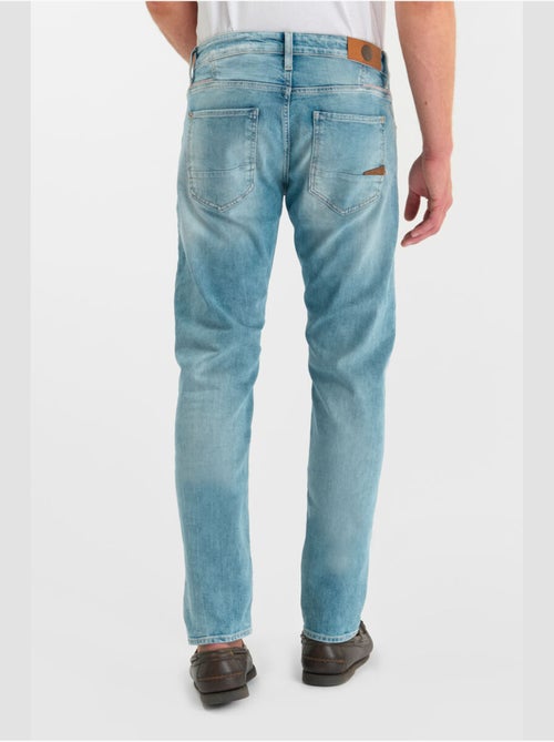 Jeans slim elástica 700/11, largo 34 - Kiabi Jeans slim elástica 700/11, largo 34 - Kiabi