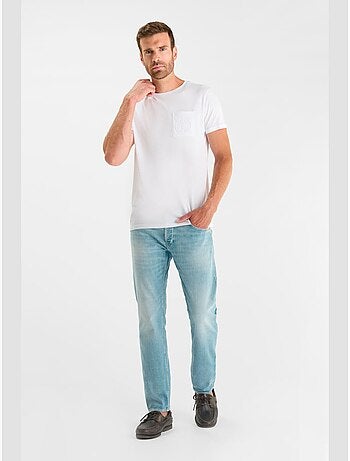 Jeans slim elástica 700/11, largo 34