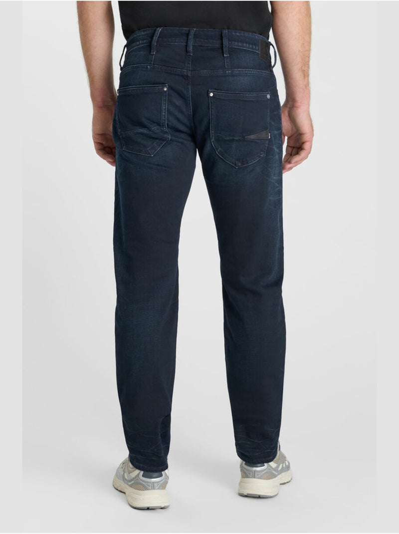 Jeans slim elástica 700/11, largo 34 Azul - Kiabi