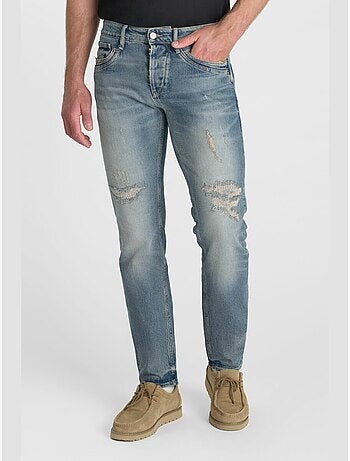 Jeans slim elástica 700/11, largo 34