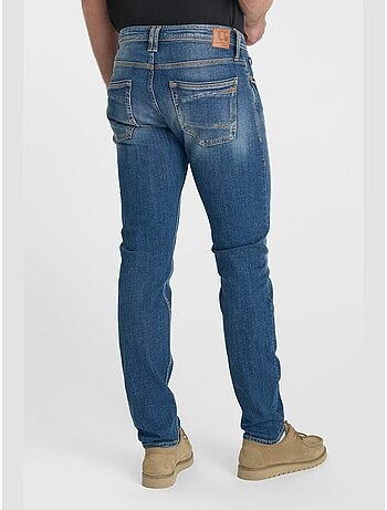 Jeans slim elástica 700/11, largo 34