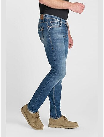 Jeans slim elástica 700/11, largo 34