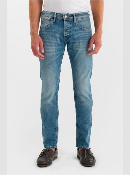 Jeans slim elástica 700/11, largo 34 - Kiabi