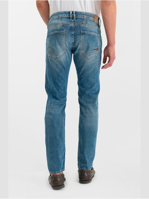 Jeans slim elástica 700/11, largo 34 - Kiabi