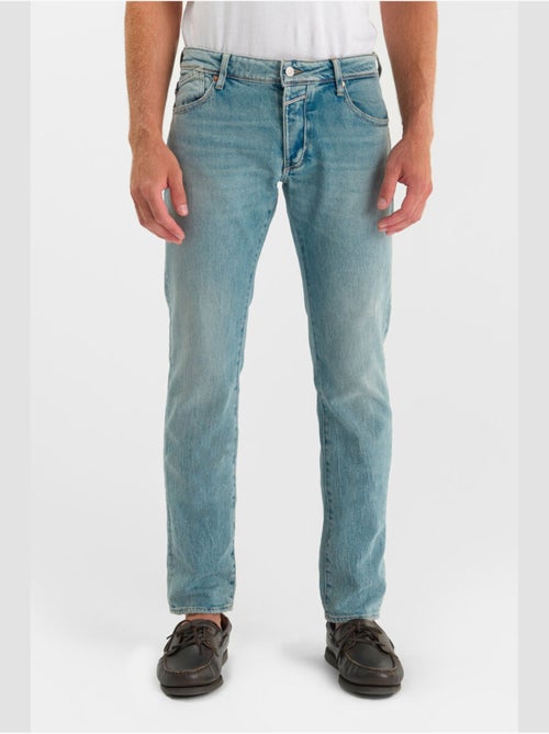 Jeans slim elástica 700/11, largo 34 - Kiabi