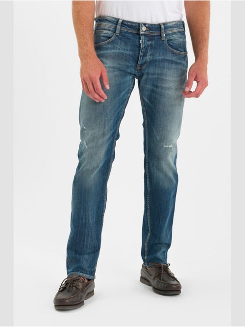 Jeans slim elástica 700/11, largo 34 - Kiabi
