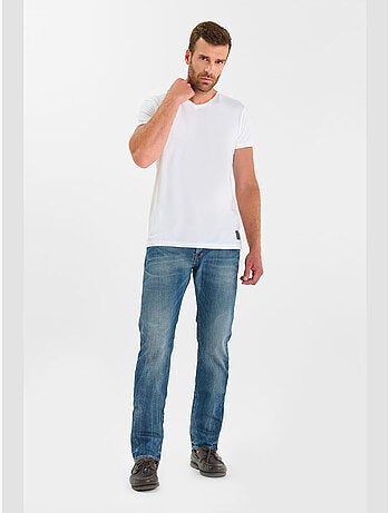 Jeans slim elástica 700/11, largo 34