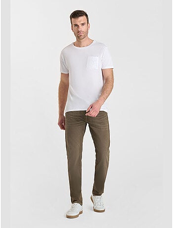 Jeans slim elástica 700/11, largo 34