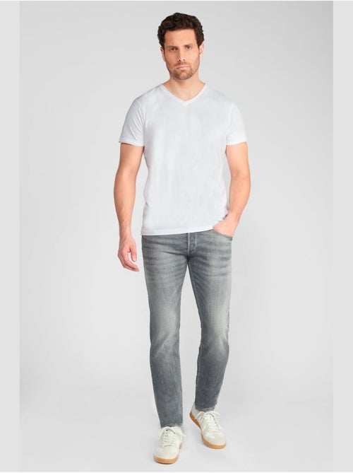 Jeans slim elástica 700/11, largo 34 - Kiabi