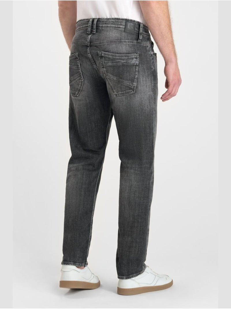Jeans slim elástica 700/11, largo 34 Gris - Kiabi