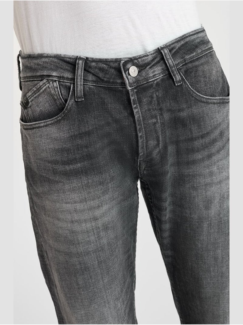 Jeans slim elástica 700/11, largo 34 Gris - Kiabi
