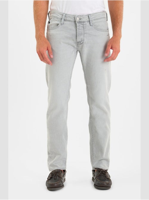 Jeans slim elástica 700/11, largo 34 - Kiabi