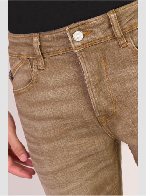 Jeans slim elástica 700/11, largo 34 - Kiabi Jeans slim elástica 700/11, largo 34 - Kiabi