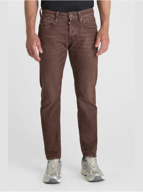 Jeans slim elástica 700/11, largo 34 - Kiabi Jeans slim elástica 700/11, largo 34 - Kiabi