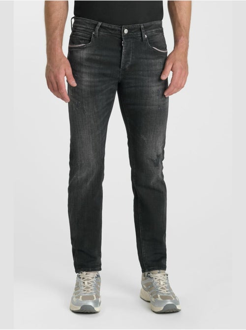 Jeans slim elástica 700/11, largo 34 - Kiabi