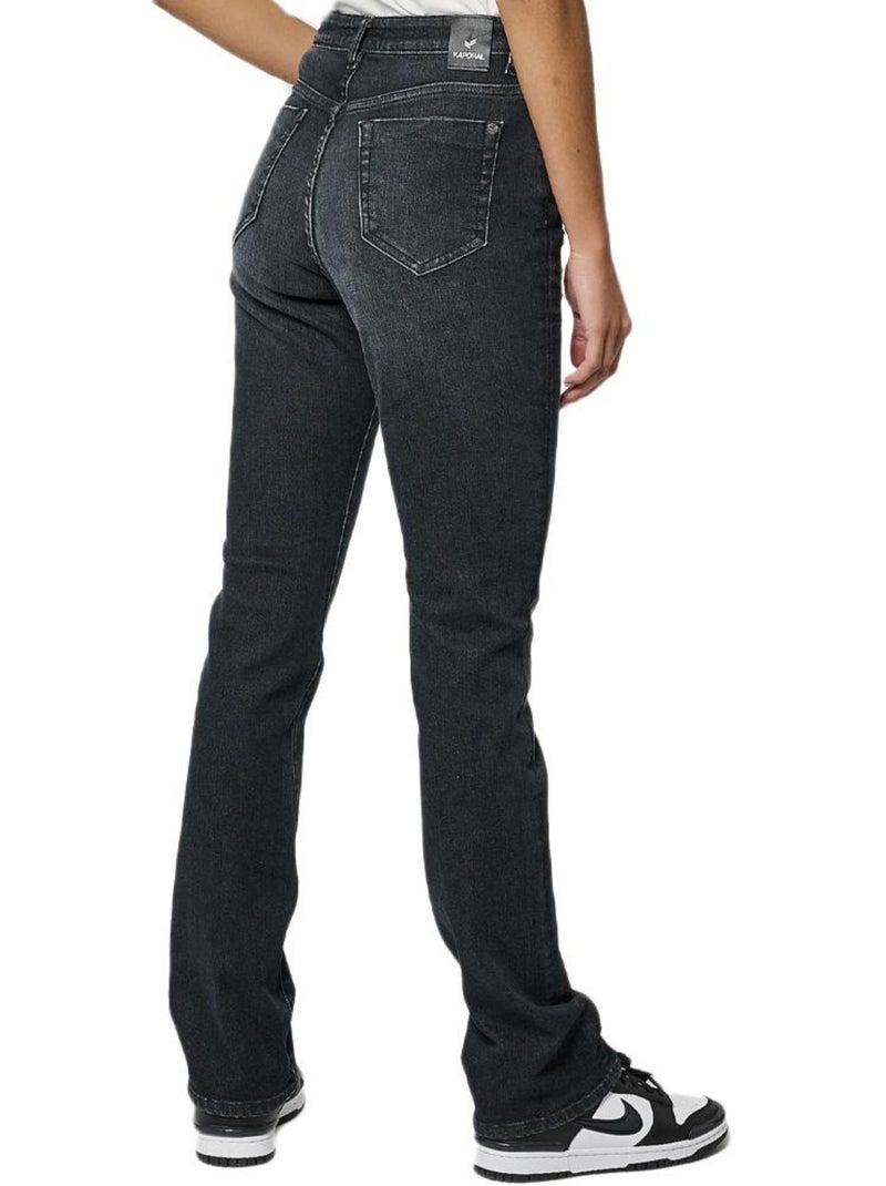 Jeans Slim Kaporal para Mujer Negro - Kiabi