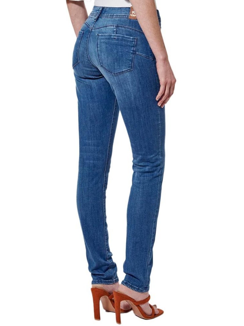Jeans slim para mujer kaporal Azul - Kiabi