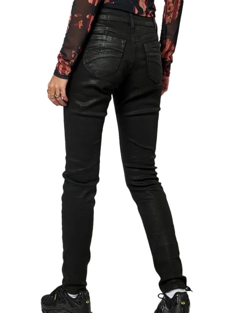 Jeans slim para mujer Kaporal Negro - Kiabi