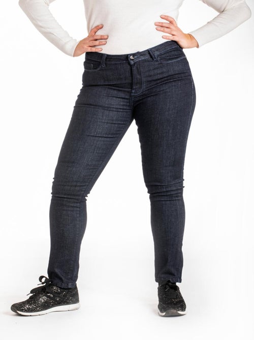 Jeans talle alto pitillo denim OBS6 'OBER' - Kiabi