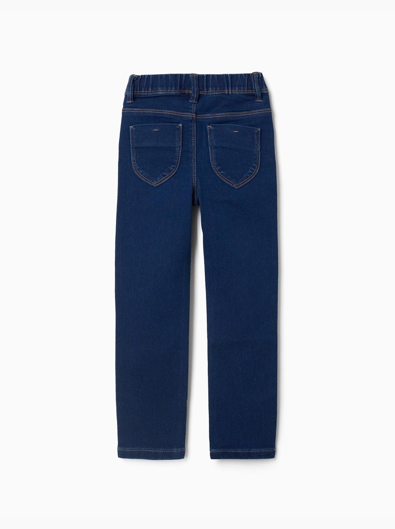 Jegging con 4 bolsillos Azul oscuro - Kiabi