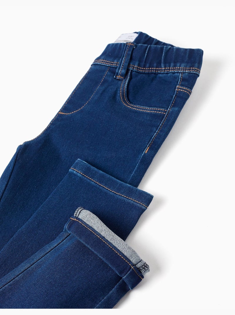 Jegging con 4 bolsillos Azul oscuro - Kiabi