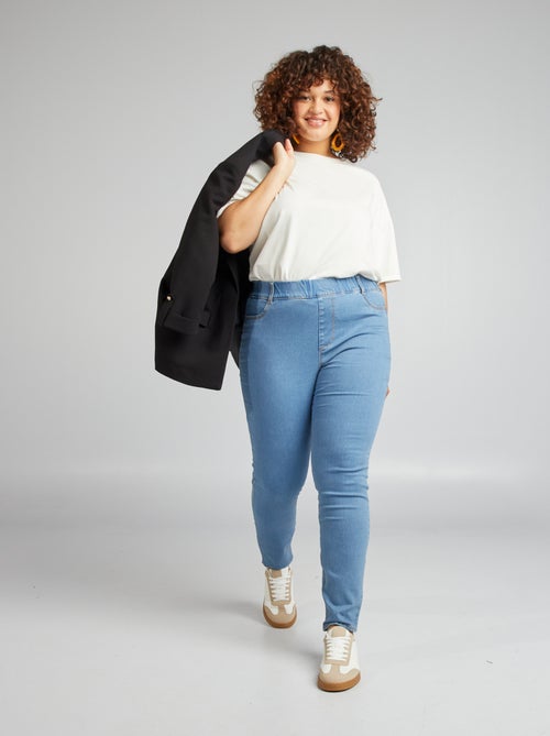 Jegging de talle alta regular elástico - Kiabi