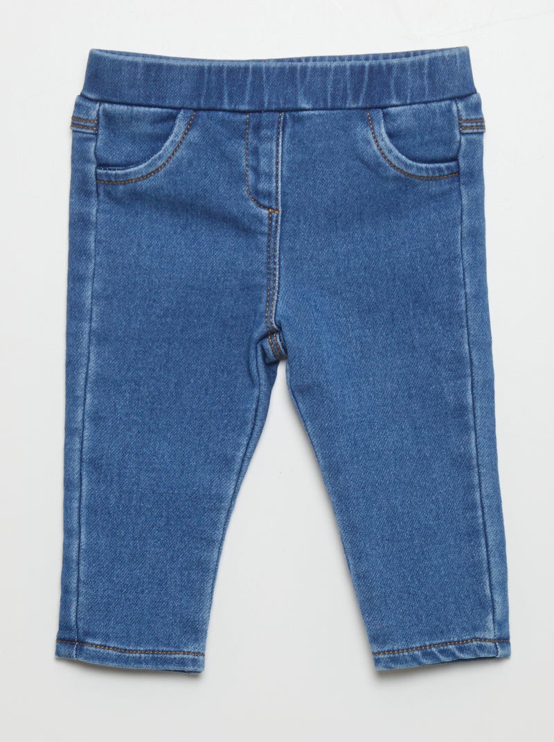 Jegging elástico AZUL - Kiabi