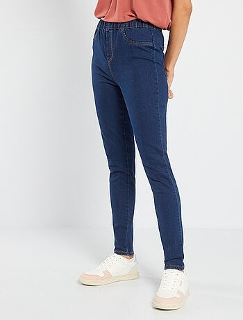 Jegging elástico de talle alto