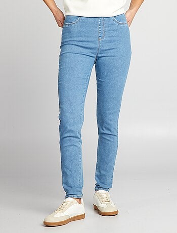 Jegging elástico de talle alto