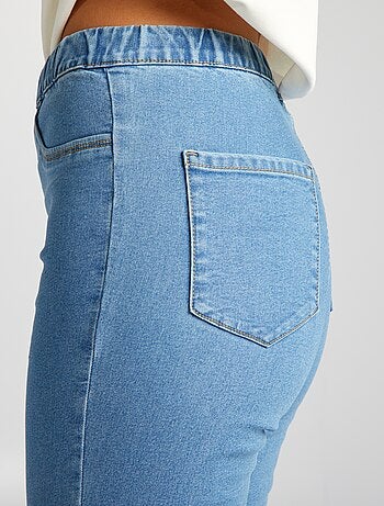 Jegging elástico de talle alto