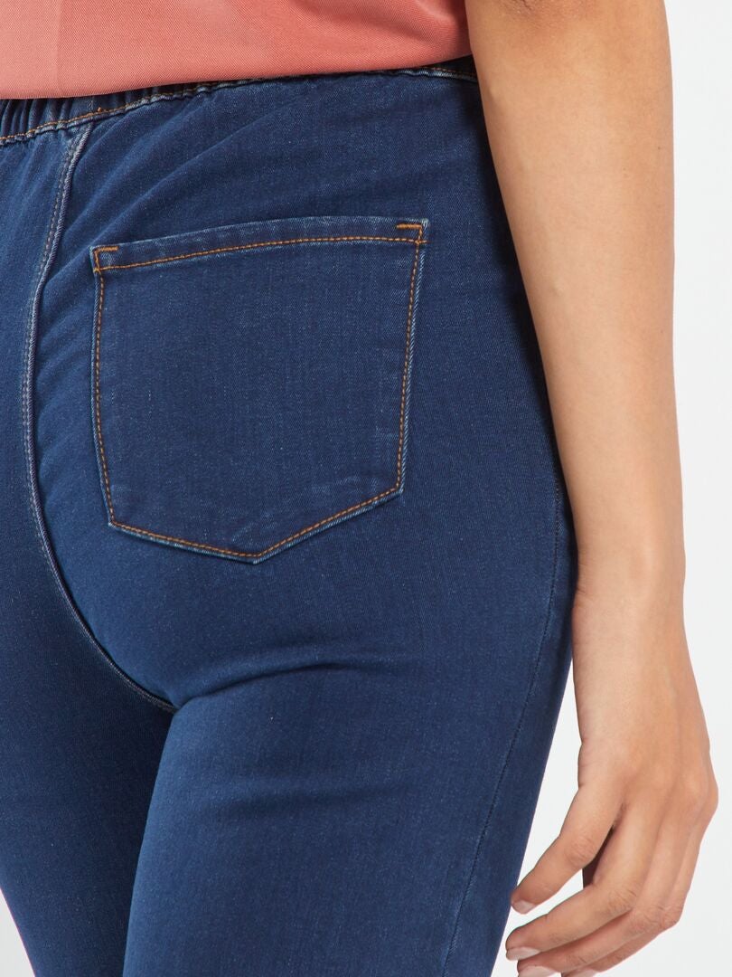 Jegging elástico de talle alto ENJUAGUE1 - Kiabi