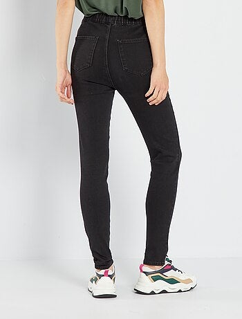 Jegging elástico de talle alto
