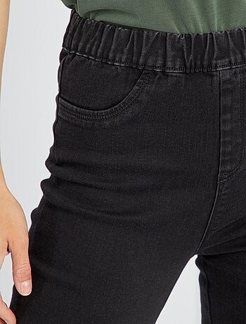 Jegging elástico de talle alto