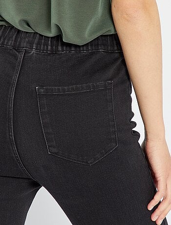 Jegging elástico de talle alto