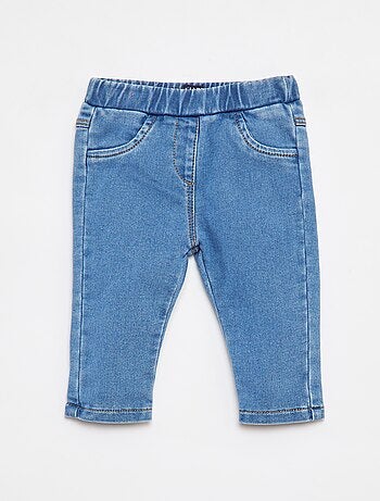 Jegging elástico efecto vaquero