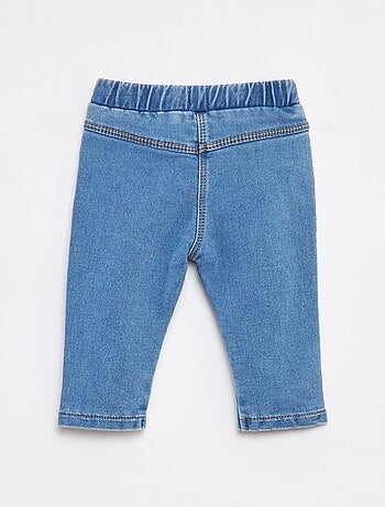 Jegging elástico efecto vaquero