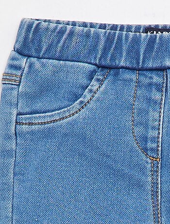 Jegging elástico efecto vaquero