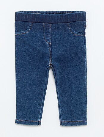 Jegging elástico efecto vaquero