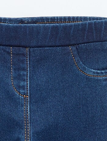 Jegging elástico efecto vaquero
