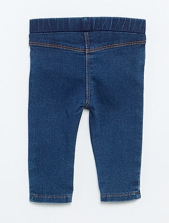 Jegging elástico efecto vaquero