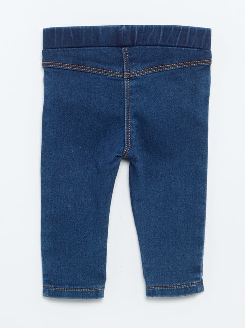 Jegging elástico efecto vaquero - Kiabi Jegging elástico efecto vaquero - Kiabi
