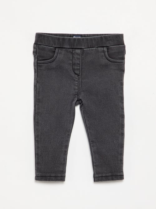 Jegging elástico efecto vaquero - Kiabi Jegging elástico efecto vaquero - Kiabi