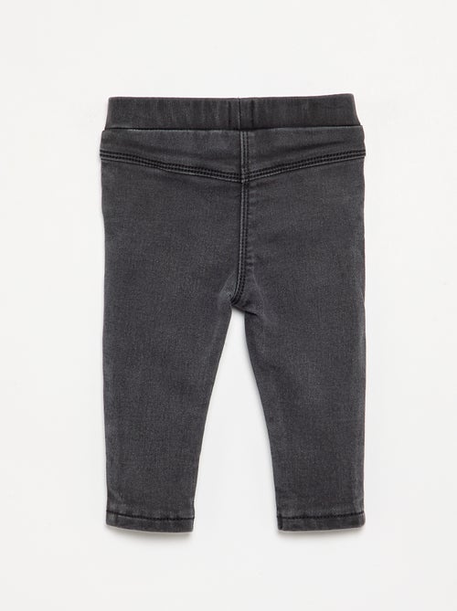 Jegging elástico efecto vaquero - Kiabi Jegging elástico efecto vaquero - Kiabi