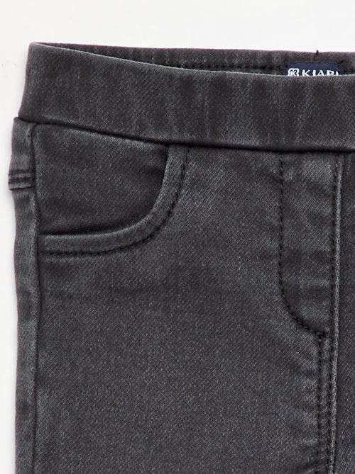 Jegging elástico efecto vaquero - Kiabi Jegging elástico efecto vaquero - Kiabi